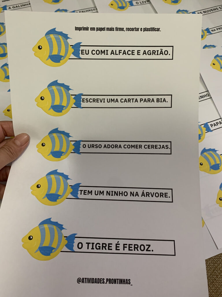 Pesca das Frases – Atividades Prontinhas: O seu portal de recursos ...