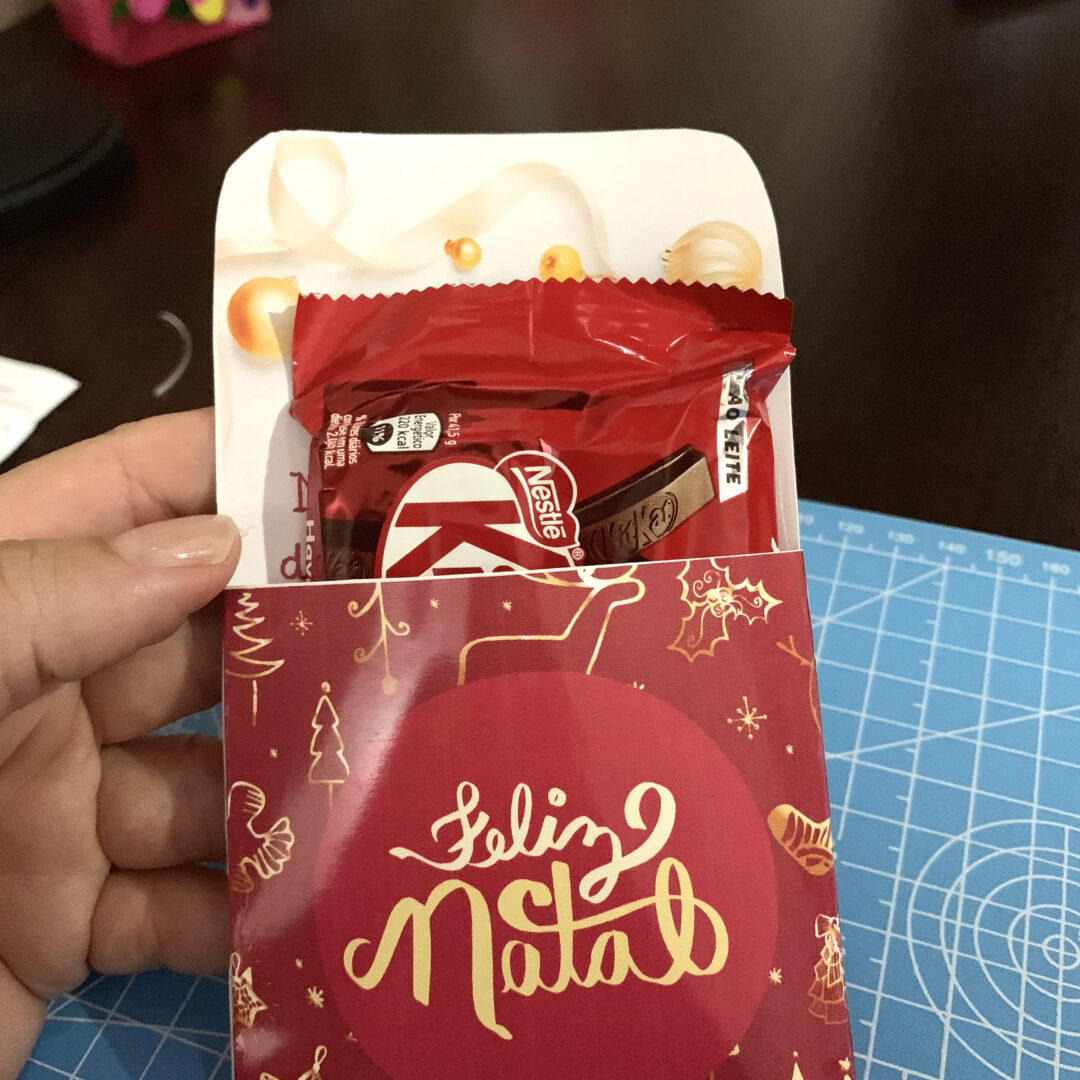 Porta Kit Kat Natalino