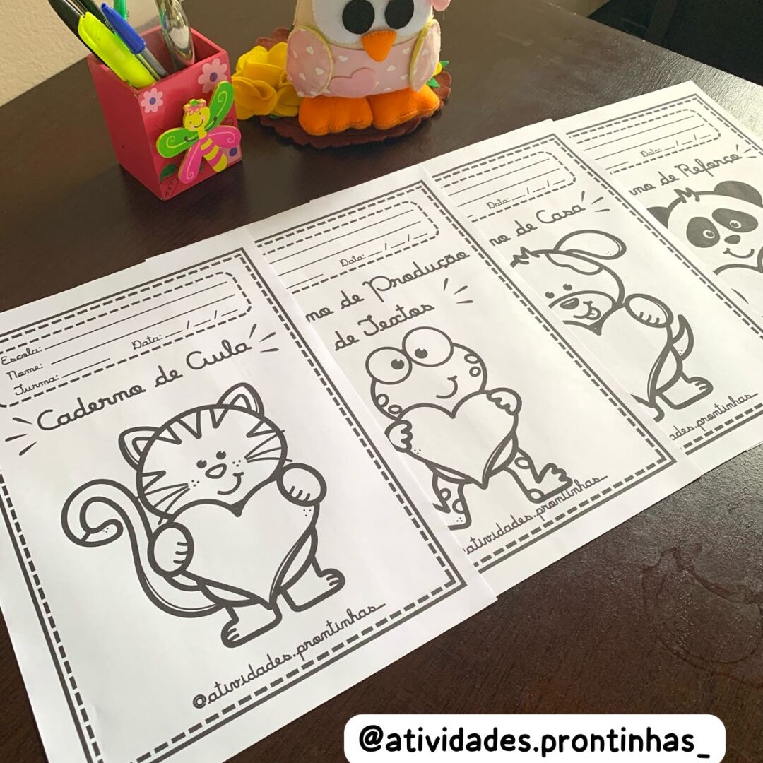 Capas para Caderno