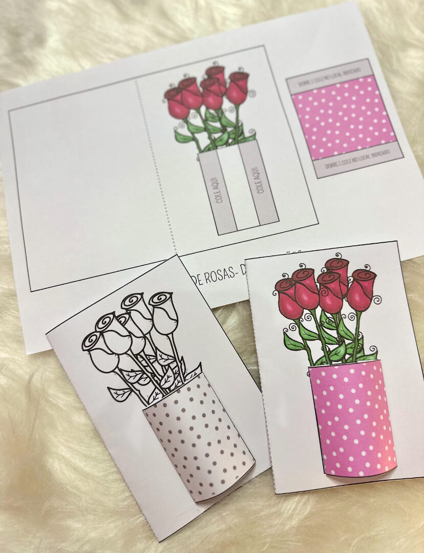 Cartões Interativos Dia da Mulher