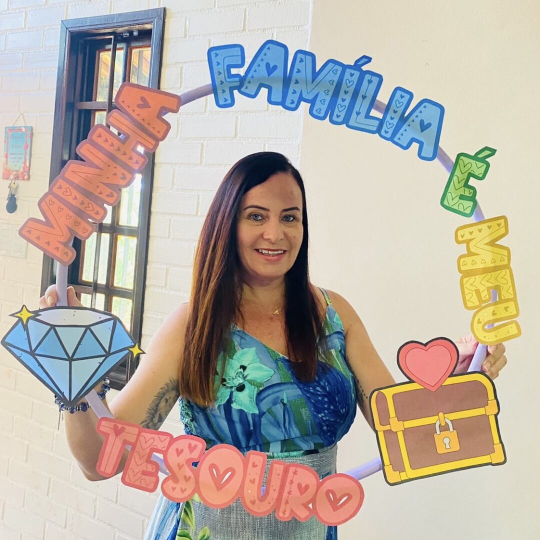 Decoração para Bambolê - Dia da Família