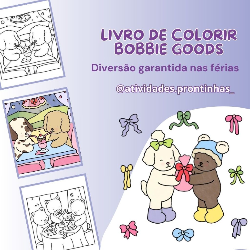 Livro de Colorir Bobbie Goods em pdf – Atividades Prontinhas: O seu ...