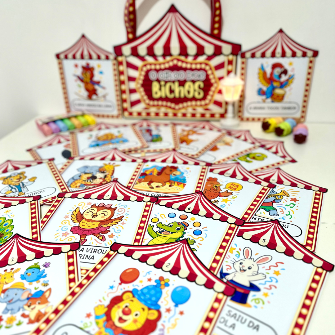 Sacola Circo dos Bichos