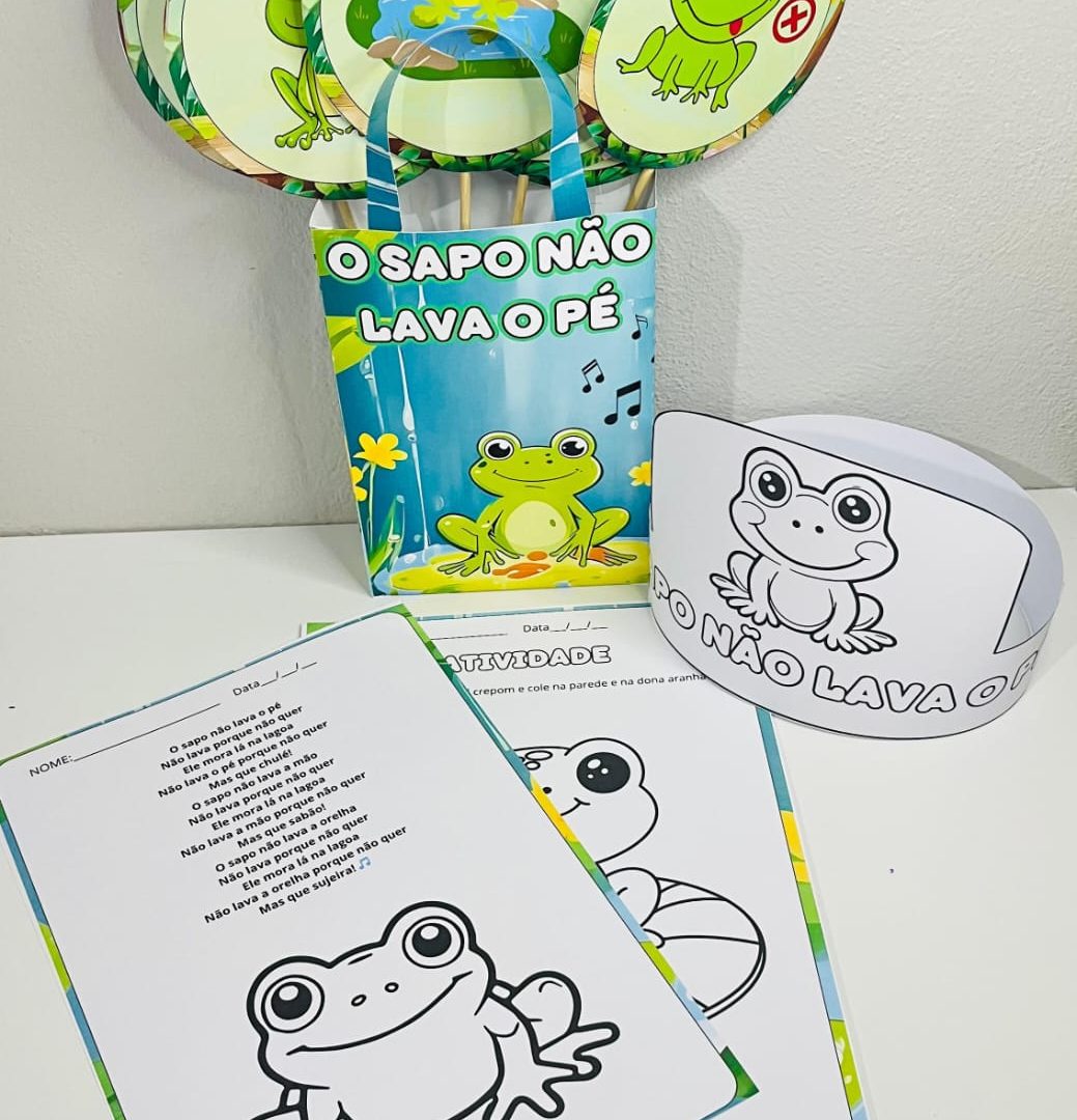 Sacola Musical - O Sapo Não Lava o Pé