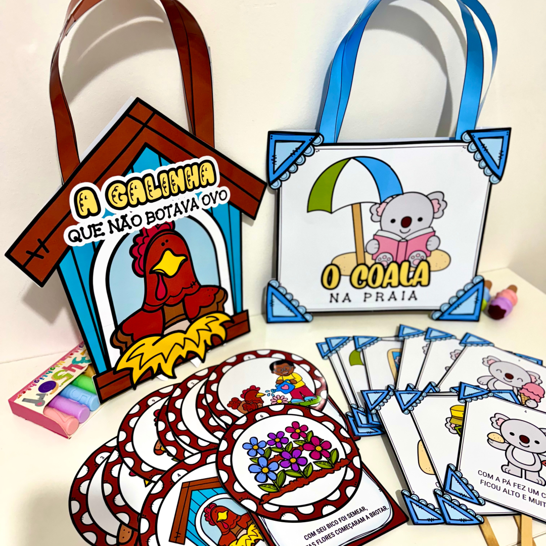 Combo - Duas Sacolas Histórias Rimadas