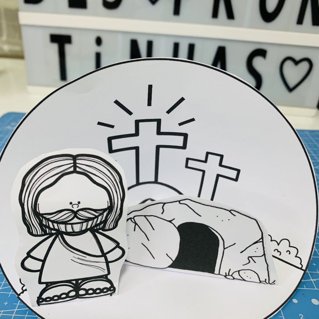 Cenário Interativo de Páscoa