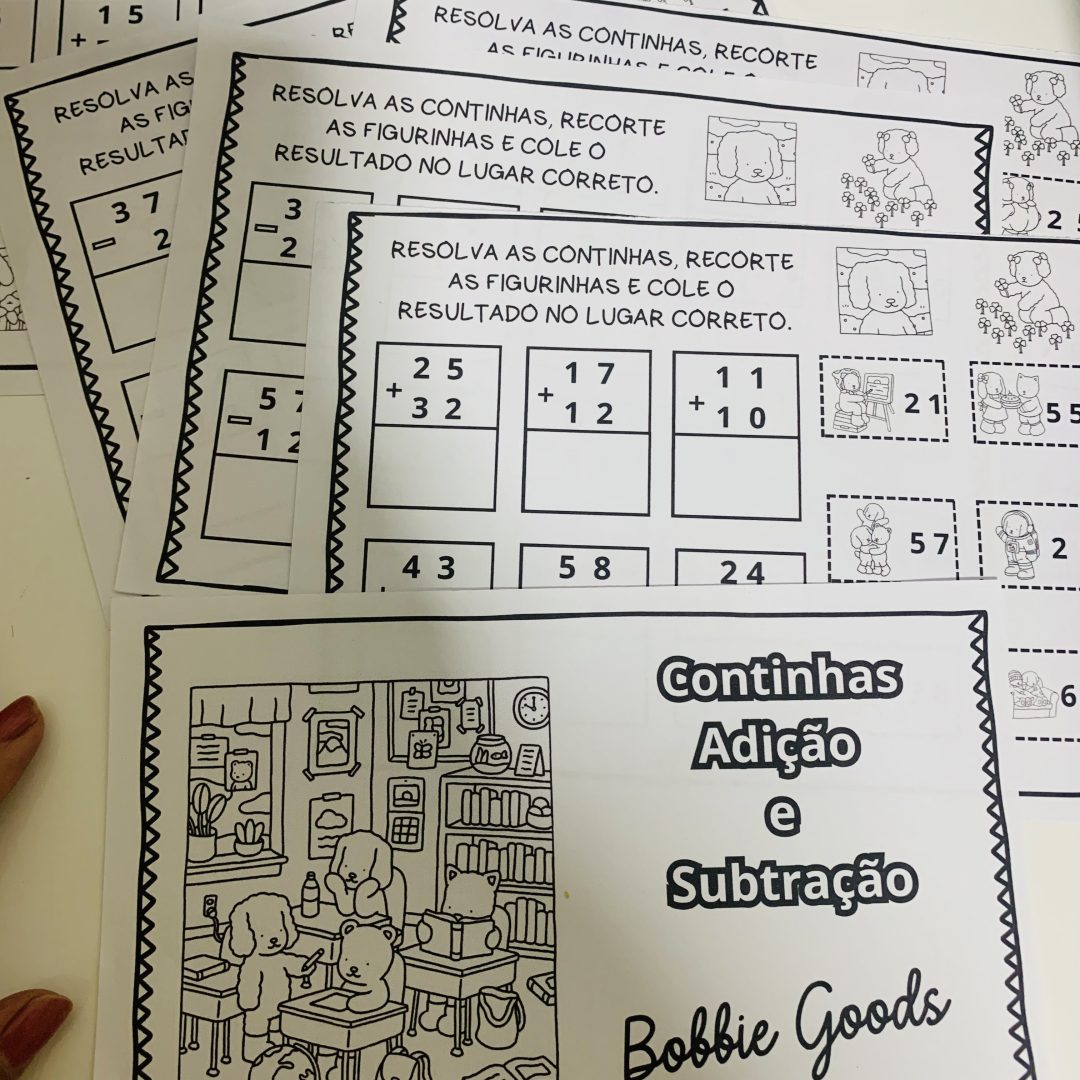 Continhas Adição e Subtração Bobbie Goods