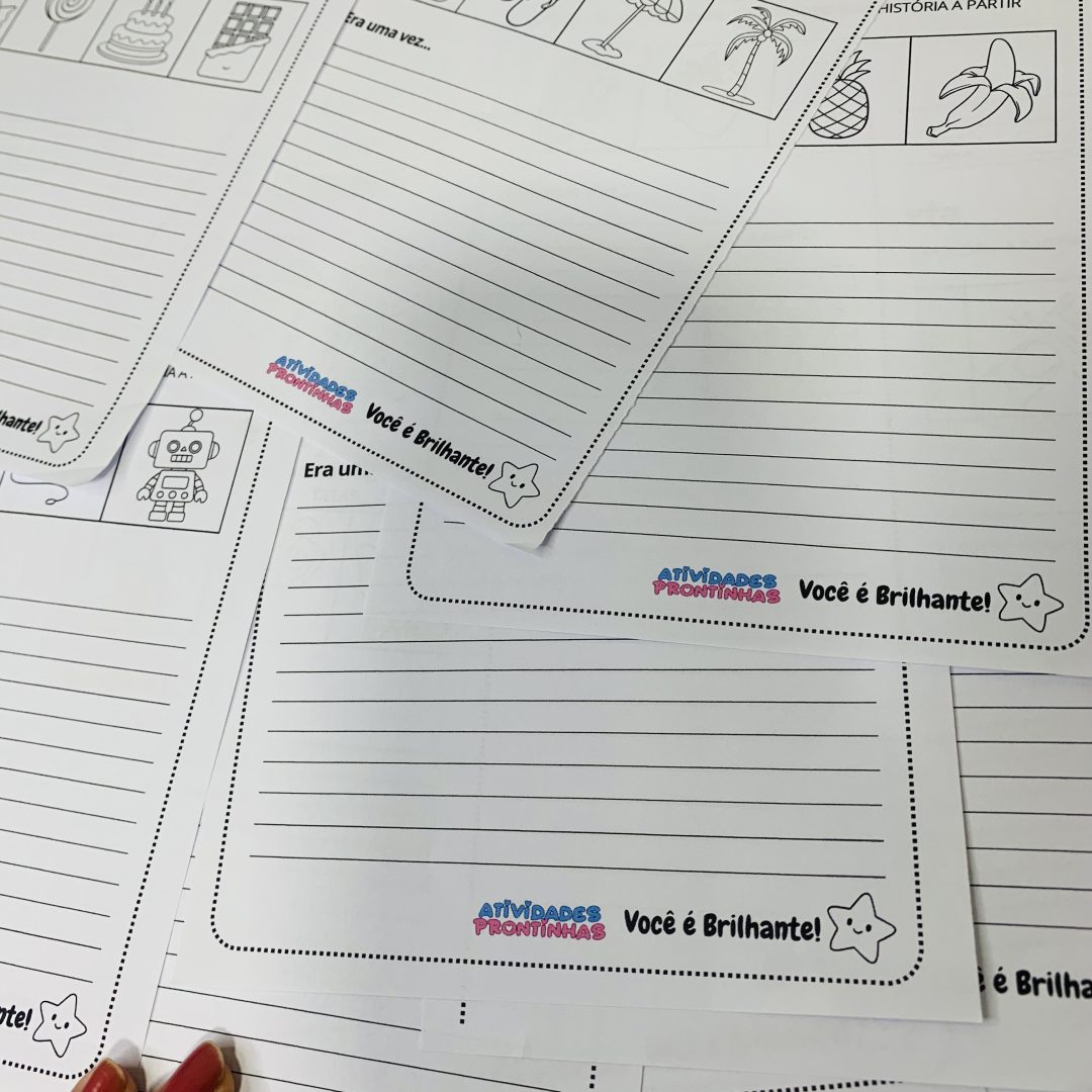 Produção de Texto de Acordo com as Imagens