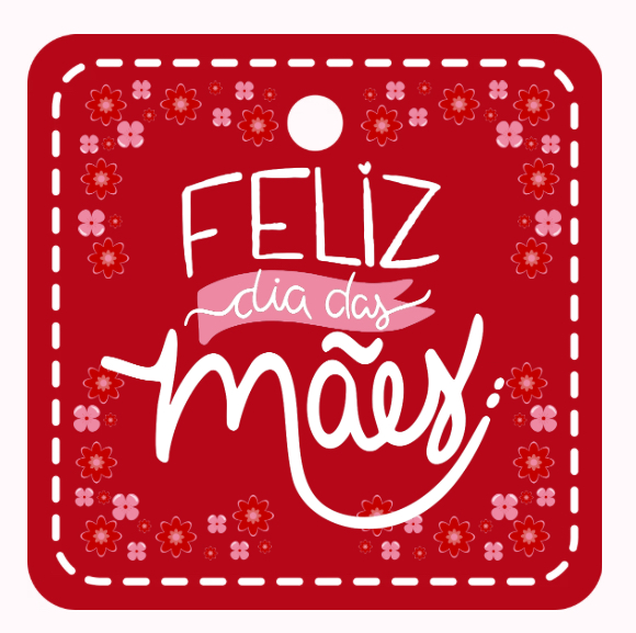 Tags para Presentes Dia das Mães