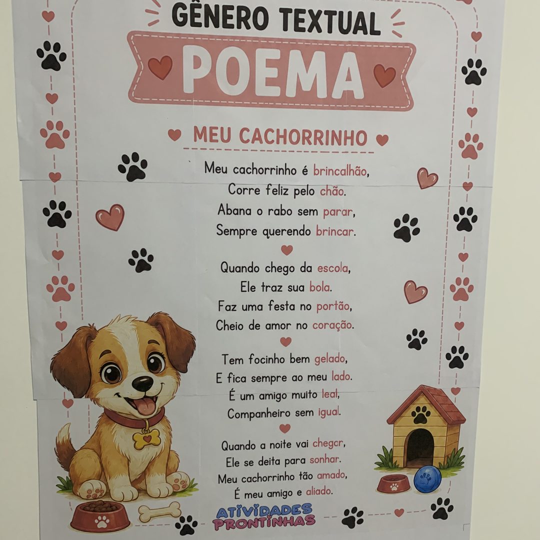 Cartaz Interativo – Gênero Textual Poema