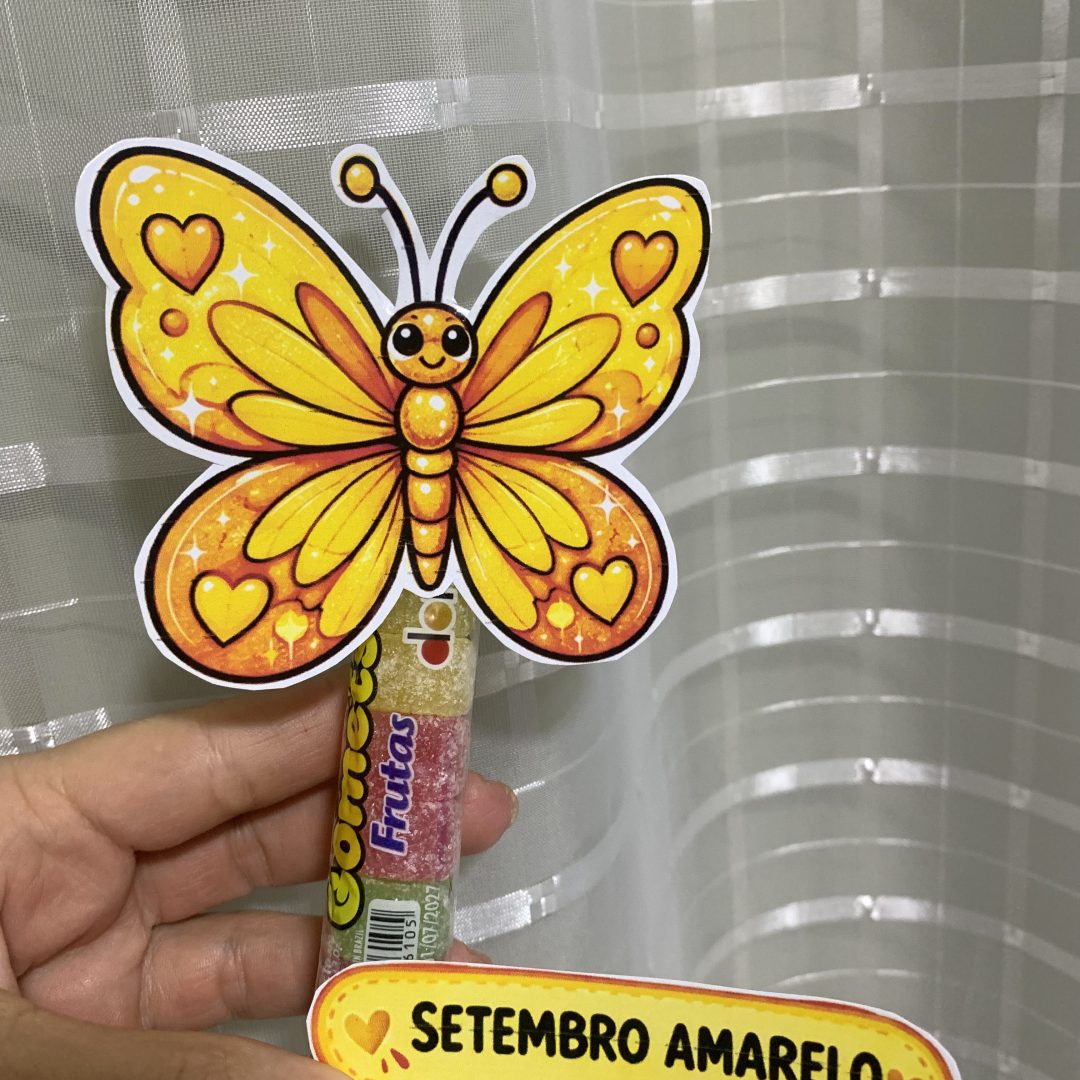 Borboleta Setembro Amarelo