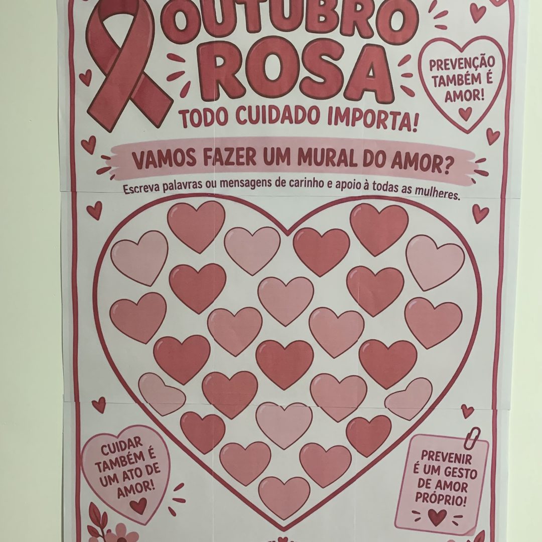 Cartaz Interativo Outubro Rosa